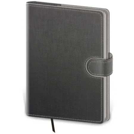 Denní diář A5 Flip šedo/šedý (DFL422-7-26)