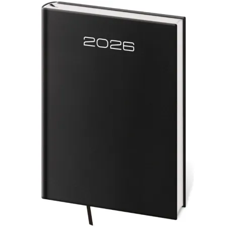 Denní diář A5 Old Karachi černý (DK422-1-26)