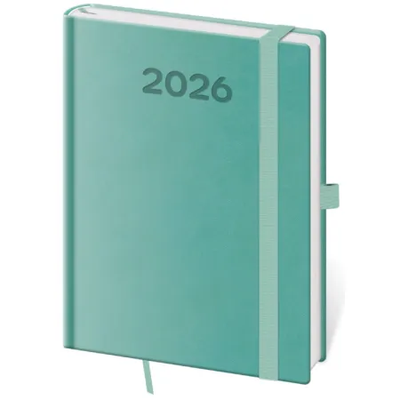 Denní diář B6 Print Pop světle zelený (DPP432-08-26)
