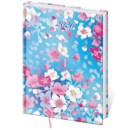 Denní diář B6 Vario Lyra Blossom (DV432-34-26)