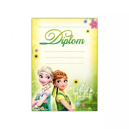 Dětský diplom A4 MFP DIP04-Y11 Disney (Frozen)