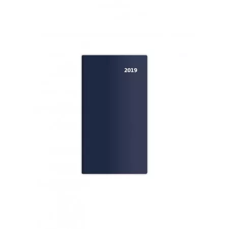 Diář HELMA 2019 PT02-02-19  kapesní - Torino čtrnáctidenní - modrá/blue
