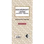 Docházkový list - píchačka oboustranná ET475