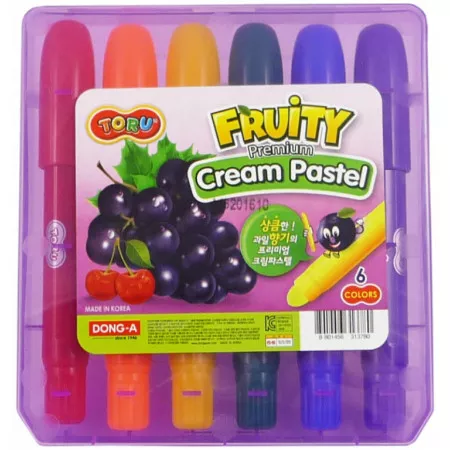 Dong-a Tuhé temperové barvy na papír TORU Fruity 6ks