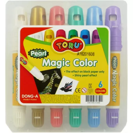 Dong-a Tuhé temperové barvy na papír TORU Magic  6ks