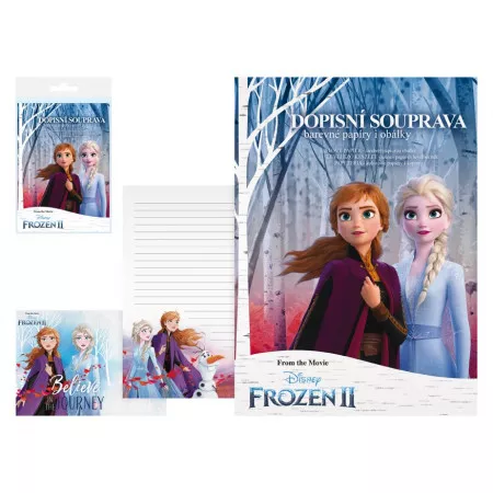 Dopisní papír MFP barevný LUX 5+10 Disney (Frozen) 5550281