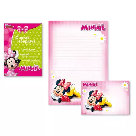 Dopisní papír MFP barevný LUX 5+10 Disney (Minnie)