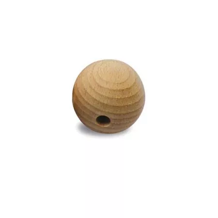 Dřevěná kulička, průměr 3 cm