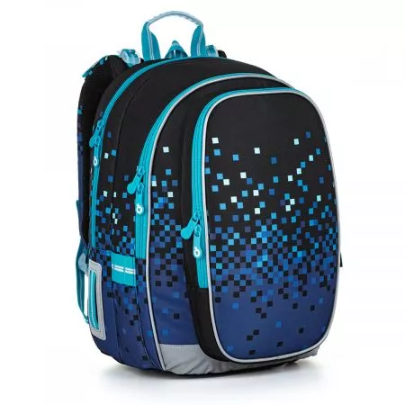 Dvoukomorový modrý batoh Topgal MIRA 22020 