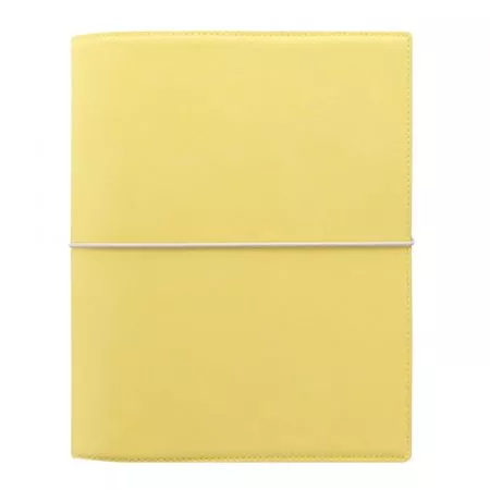 Filofax, Diář Domino Soft, A5, pastelová žlutá