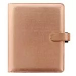 Filofax, Diář Saffiano Metallic, A5, rose gold