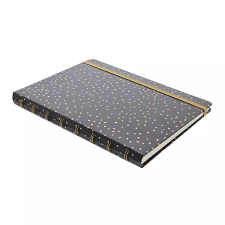 Filofax, Notebook Confetti, charcoal, A5