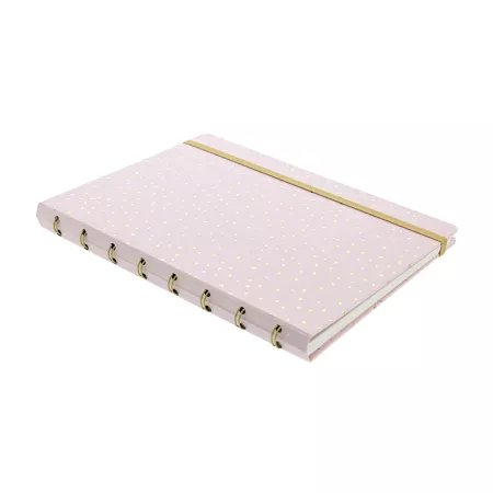 Filofax, Notebook Confetti, rose quartz, A5