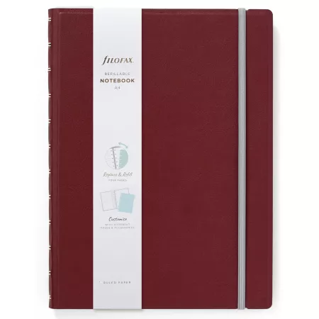 Filofax, Notebook Filofax A4 Burgundy
