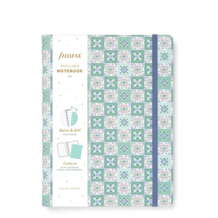 Filofax, Notebook Mediterranean, A5, mint