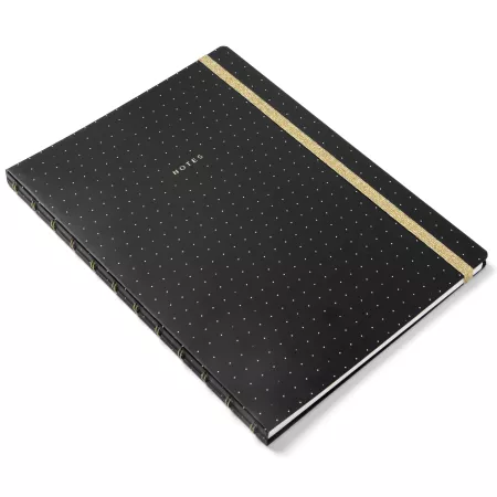 Filofax, Notebook Moonlight, A4, černá
