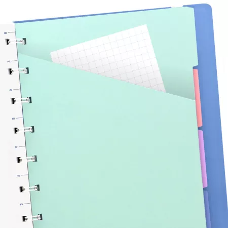 Filofax, Notebook Pastel, A5, pastelová modrá