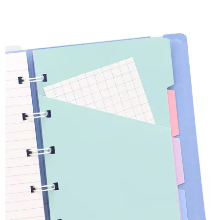 Filofax, Notebook Pastel, kapesní, pastelová modrá