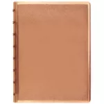 Filofax, Notebook Saffiano Metallic, A5, rose gold