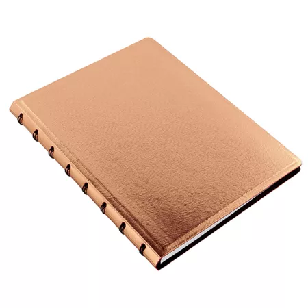 Filofax, Notebook Saffiano Metallic, A5, rose gold