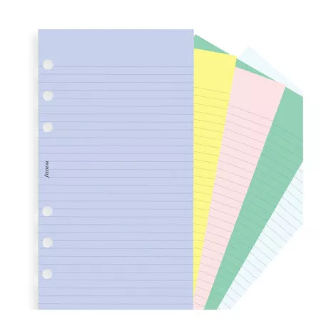 Filofax, Papíry pro diáře, osobní, mix barev