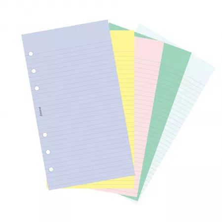 Filofax, Papíry pro diáře, osobní, mix barev