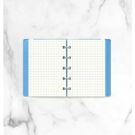 Filofax, Papíry pro notebook, čtverečkované, kapesní, bílá