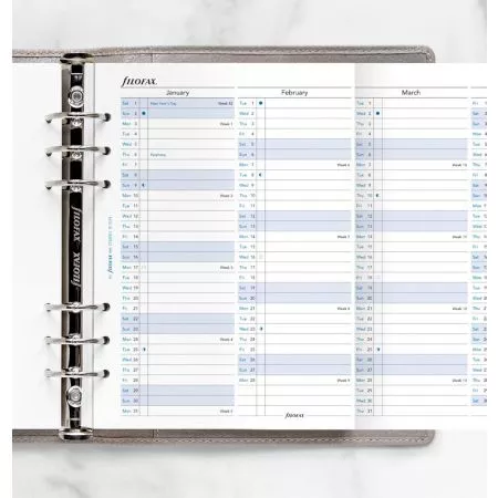 Filofax, Plánovací kalendář 2023 A5, vertikální, aj