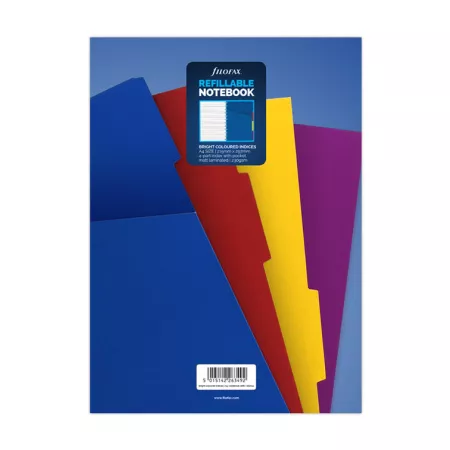 Filofax, Rozřazovače pro notebook, A4, mix barev