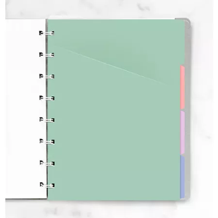 Filofax, Rozřazovače pro notebook, A5, mix pastelových barev