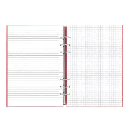 Filofax, Zápisník Clipbook Pastel, A5, pastelová růžová
