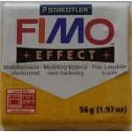 Fimo hmota effect 56 gramů, barva číslo 112 třpytivá zlatá