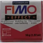 Fimo hmota effect 56 gramů, barva číslo 28 metalická kovového vzhledu rubínová