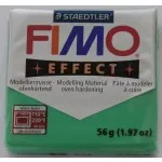 Fimo hmota effect 56 gramů, barva číslo 504 transparentní zelená