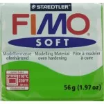 Fimo hmota soft 56 gramů, barva číslo 53 zelená