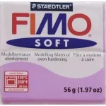 Fimo hmota soft 56 gramů, barva číslo 62 levandulová