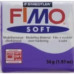 Fimo hmota soft 56 gramů, barva číslo 63 švestková