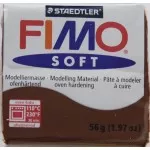 Fimo hmota soft 56 gramů, barva číslo 75 čokoládová