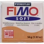 Fimo hmota soft 56 gramů, barva číslo 76 koňaková