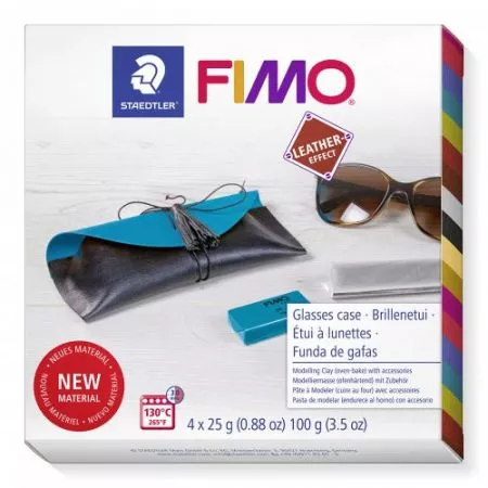FIMO Leather Sada DIY POUZDRO na brýle