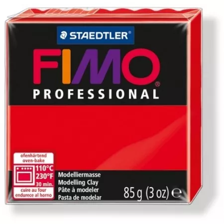 Fimo Professional 85g červená (základní)