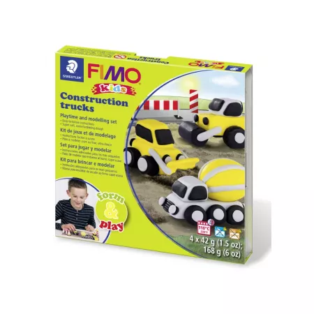 FIMO Sada kids Form & Play STAVEBNÍ AUTA