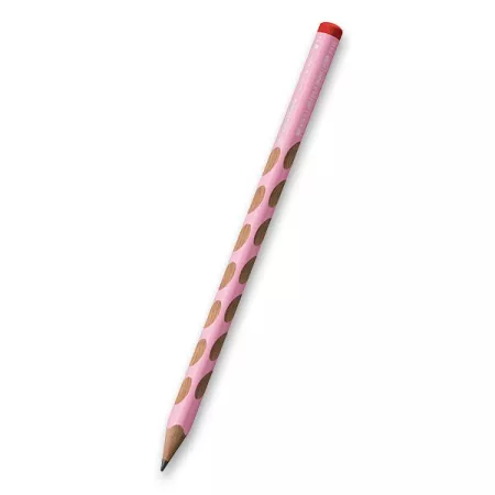 Grafitová tužka Stabilo EASYgraph Pastel pro praváky, výběr barev růžová