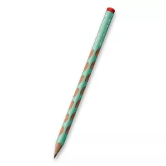 Grafitová tužka Stabilo EASYgraph Pastel pro praváky, výběr barev zelená