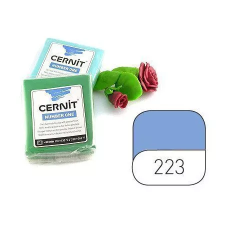 Hmota Cernit 56 gramů, barva číslo 223 modrošedá