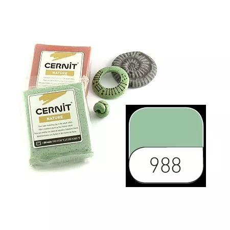 Hmota Cernit 56 gramů, barva číslo 988 čedič