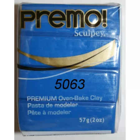 Hmota Premo 57 gramů, barva číslo 5063 základní kobaltově modrá