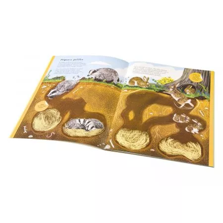 JEŽCI, UŠÁCI a další chlupáči – Kniha samolepek