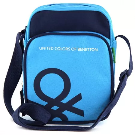 Kabelka přes rameno Benetton, modrá 