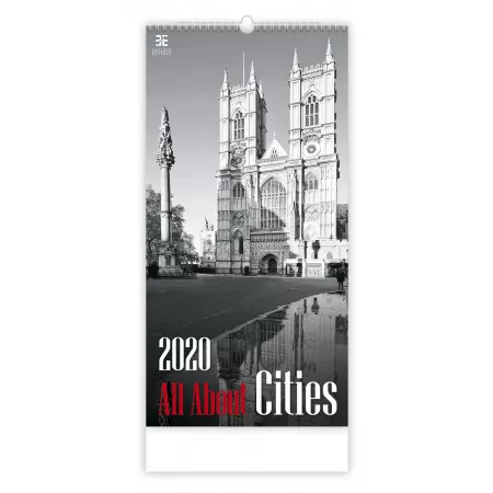 Kalendář 2020 HELMA 365 All About Cities N263-20